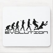 Rugby-Fußball-Sport-Evolutions-Kunst Mousepad (Vorne)
