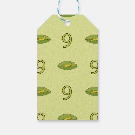 Rugby game are on geschenkanhänger (Rückseite)