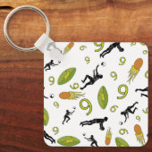 Rugby game are on Keyring to success  Schlüsselanhänger (Vorderseite)