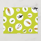 Rugby game are on postkarte (Vorderseite)