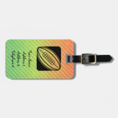 Rugby Gepäckanhänger (Vorderseite horizontal)