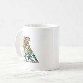 Rugby-Gerät 2 Kaffeetasse (Vorderseite Links)