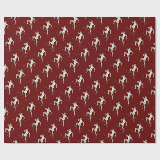 Rugby Geschenkpapier (Flach)