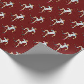 Rugby Geschenkpapier (Ecke)