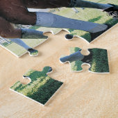 Rugby Gewerkschaft Spieler in einem Rätsel Puzzle (Seite)