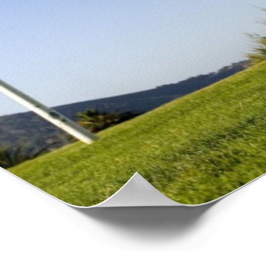 Rugby Goal Poster (Ecke)