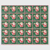 Rugby Holiday-Geschenk Geschenkpapier (Flach)
