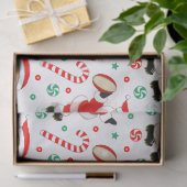 Rugby Holiday Geschenkpapier Seidenpapier (Geschenk)