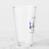 Rugby Inspiration Zitat Glas (Rechts)