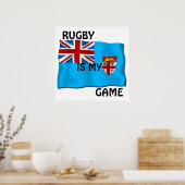Rugby ist mein Spiel Poster (Küche)