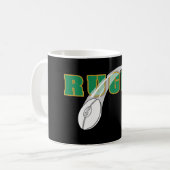 Rugby Kaffeetasse (Vorderseite Links)
