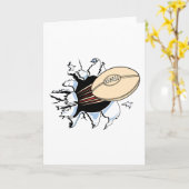 Rugby Karte (Gelbe Blume)