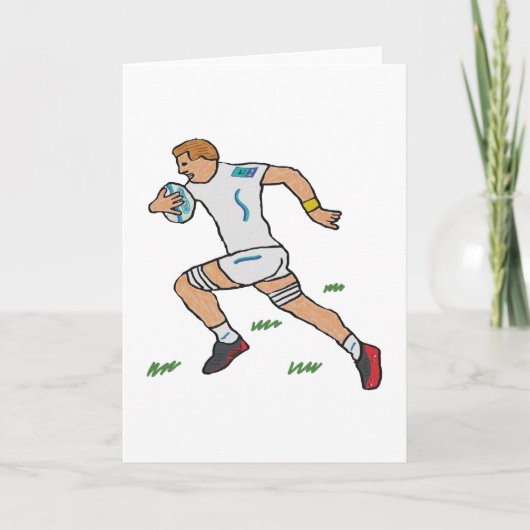 Rugby Karte (Vorderseite)