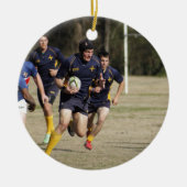 Rugby Keramik Ornament (Vorne)