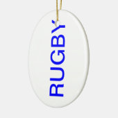 RUGBY KERAMIKORNAMENT (Links)