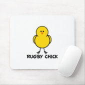 Rugby-Küken Mousepad (Mit Mouse)
