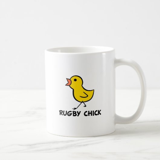 Rugby-Küken-Tasse Kaffeetasse (Rechts)