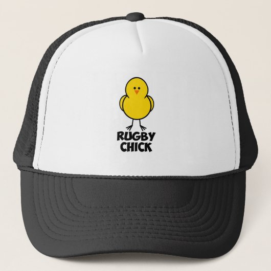 Rugby-Küken Truckerkappe (Vorderseite)
