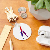 Rugby Lineout Schlüsselanhänger