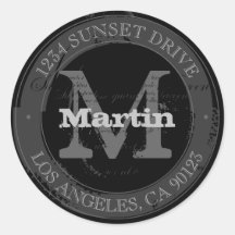 Rugby-Look | Rücksendeadresse Schwarz/Grau