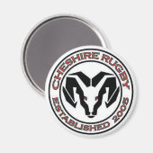 Rugby-Magnet Magnet (Vorderseite/Rückseite)