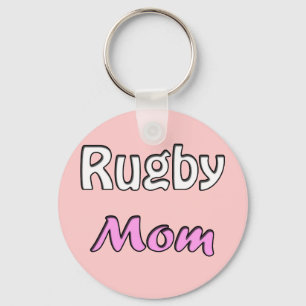 Rugby Mama Schlüsselanhänger