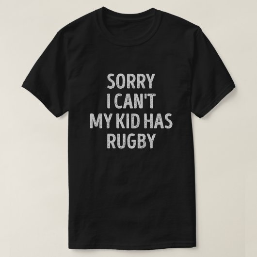 Rugby Mama Vater Funny Rugby Parent T-Shirt (Design vorne)