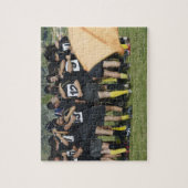 Rugby-Mannschaft stehend Puzzle (Vertikal)