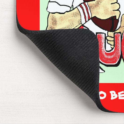 RUGBY MOUSEMAT MOUSEPAD (Ecke)