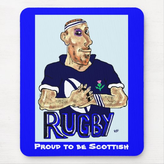 Rugby mousepad (Vorne)