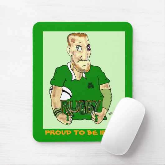 RUGBY MOUSEPAD (Mit Mouse)