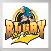 Rugby My Game Poster (Vorne)