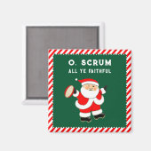 Rugby Player Kleine Geschenk Magnet (Vorderseite/Rückseite)