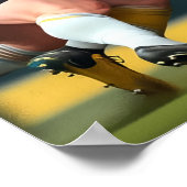 Rugby Players Kunstdruckerei Poster (Ecke)