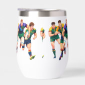 Rugby Players Wine Tumbler (Rechts)