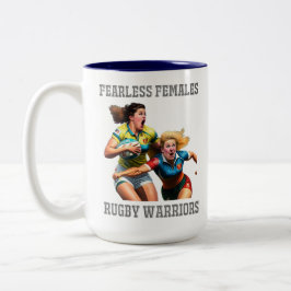 Rugby Players Zwei-Tone-Tasse Zweifarbige Tasse