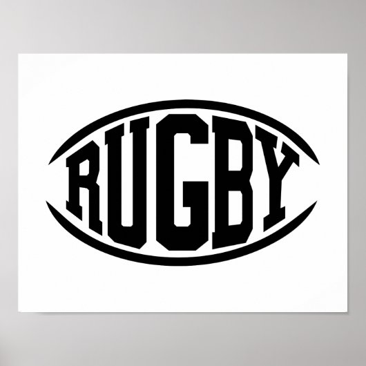 Rugby Poster (Vorne)