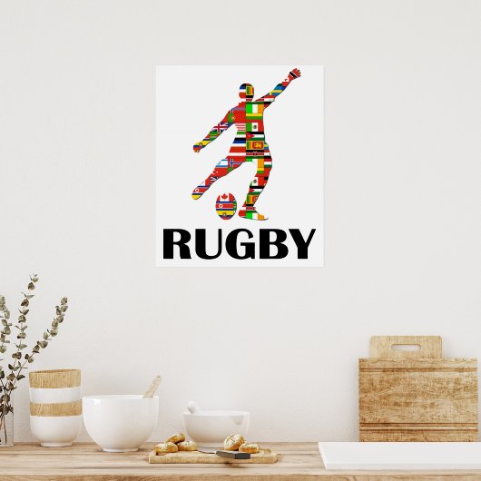 Rugby Poster (Küche)