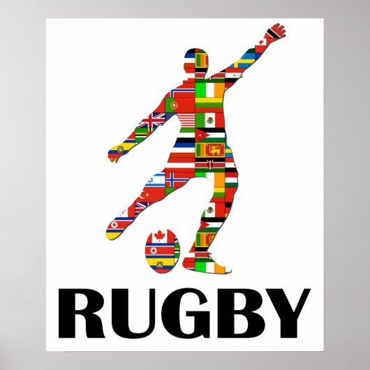 Rugby Poster (Vorne)