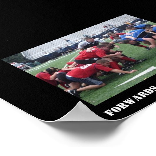 Rugby Poster (Ecke)