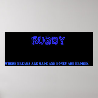 Rugby Poster