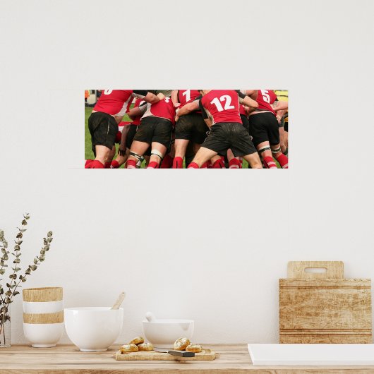 Rugby Poster (Küche)
