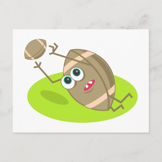 Rugby Postkarte (Vorderseite)