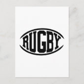Rugby Postkarte (Vorderseite)