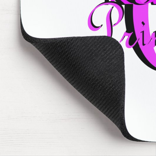 Rugby-Prinzessin Mousepad (Ecke)