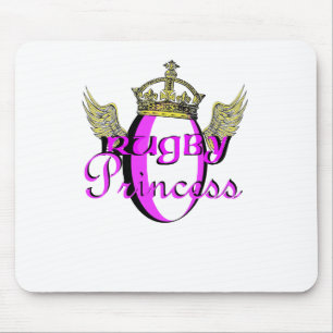 Rugby-Prinzessin Mousepad