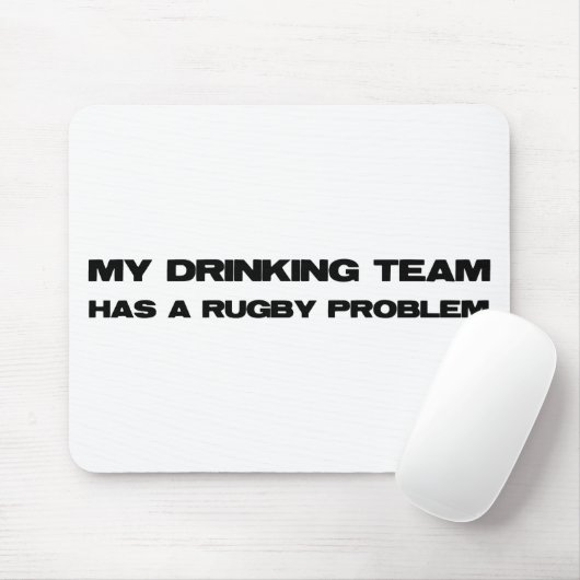 Rugby-Problem Mousepad (Mit Mouse)