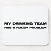 Rugby-Problem Mousepad (Vorne)
