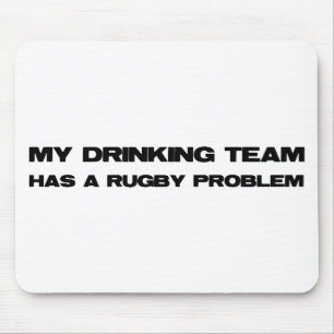 Rugby-Problem Mousepad