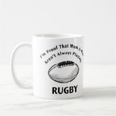Rugby Proof Tasse (Links)